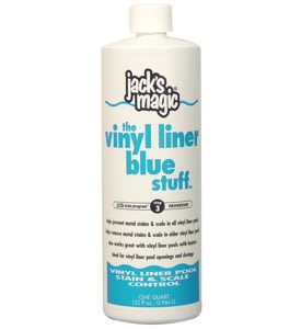 Jacks Magic Vinyl Liner Blue Stuff, 32 oz Bottle