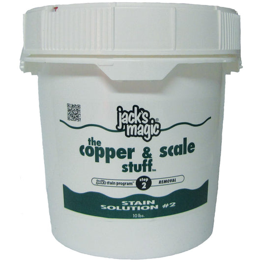 Jacks Magic Stain Solution #2 Metal Remover, 10 lb Pail