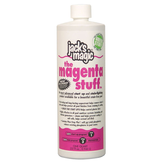 Jacks Magic Magenta Stuff Metal Remover, 32 oz Bottle